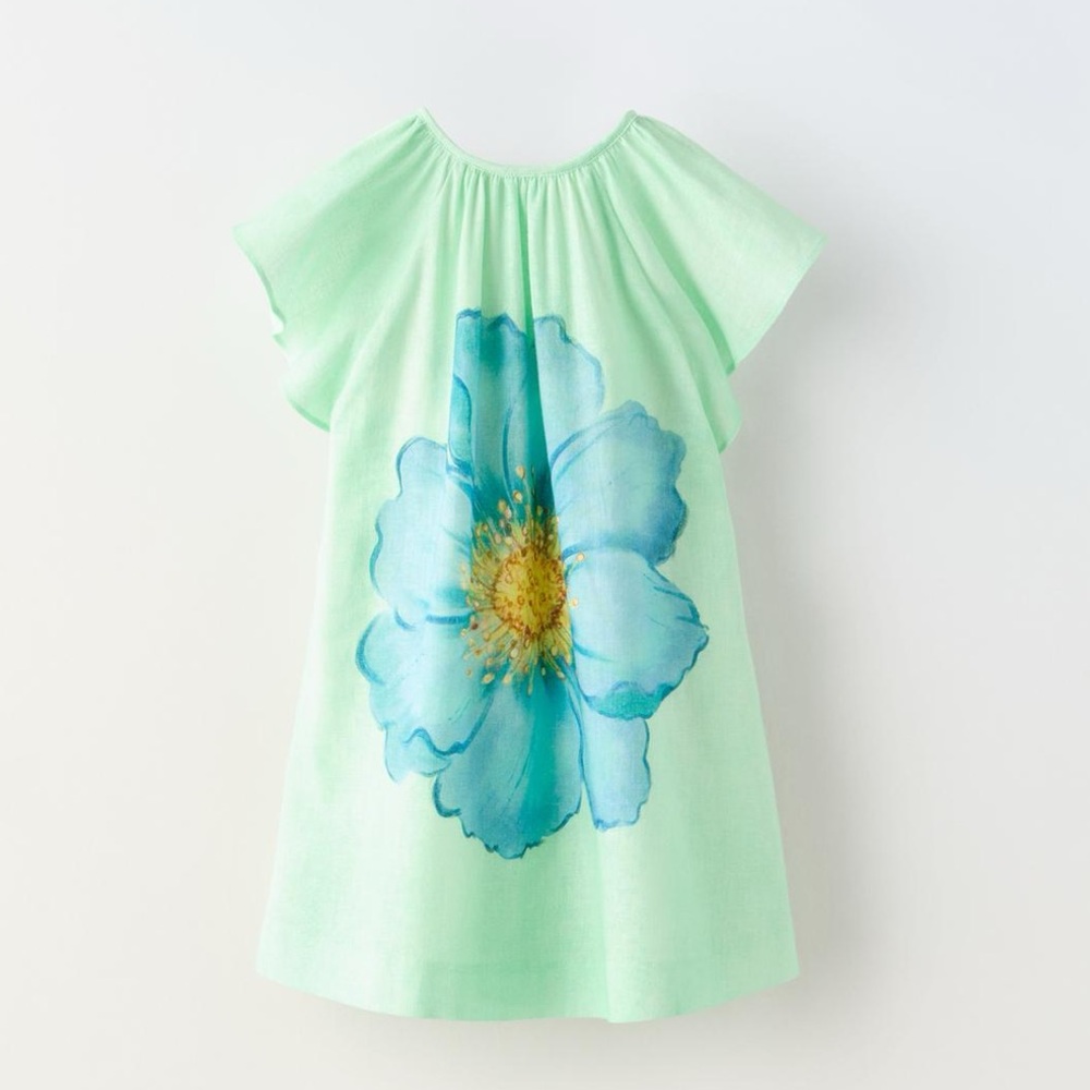 Zara flower dress